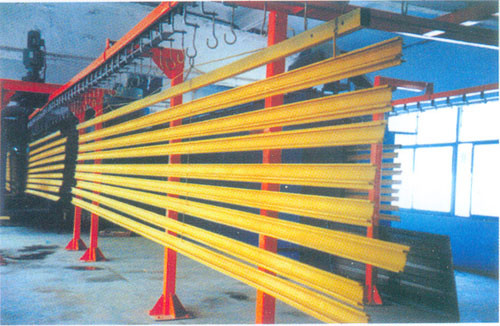 铝型材粉末涂装流水线 杭州卡罗弗涂装设备专业打造