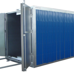Tunnel  powder coating oven