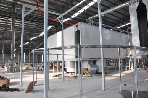 Tunnel Type Powder Coating Oven