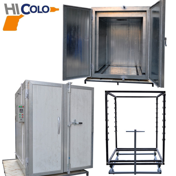 Einbrennofen Pulverofen