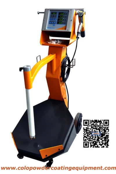 new vibrating powder coating system