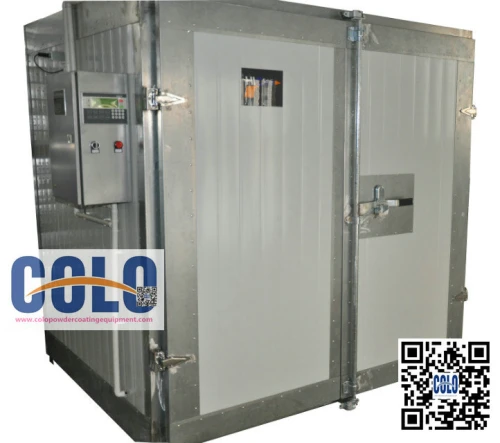 electrostatic powder coating oven