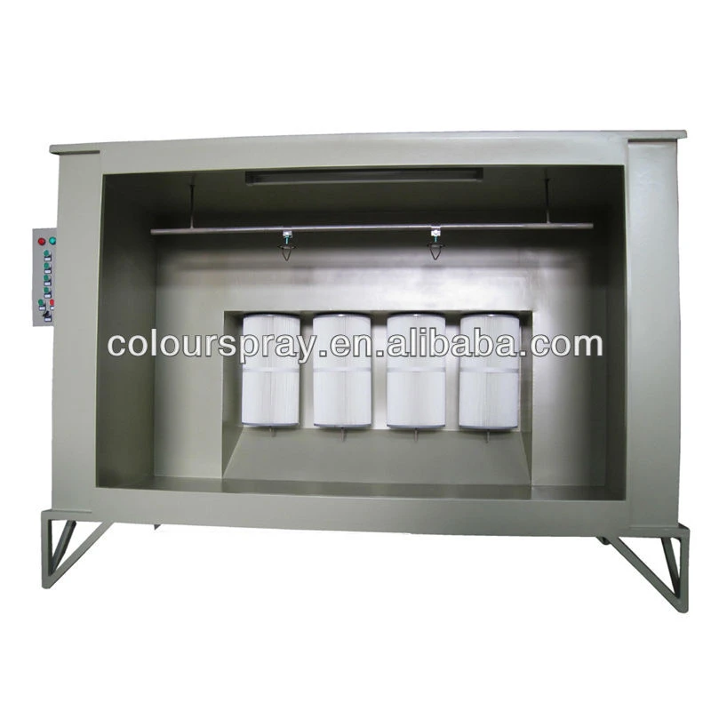 Fan powder coating gun