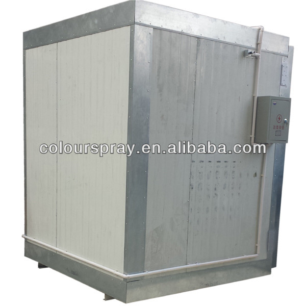powder painting system curing oven