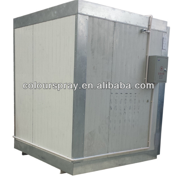 manual powder paint coating oven