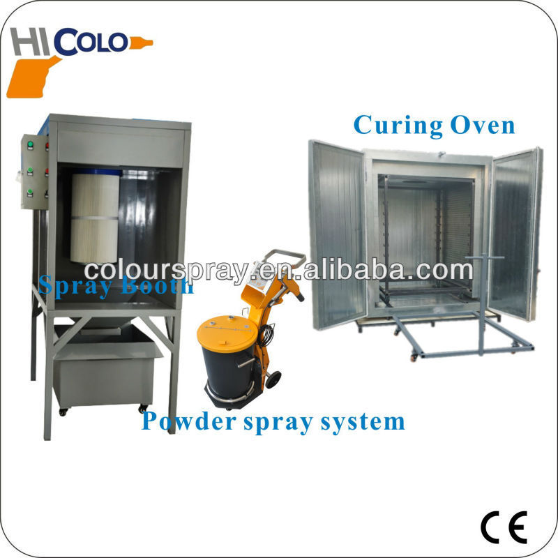 powder spray booth /powder machine /powder coating system