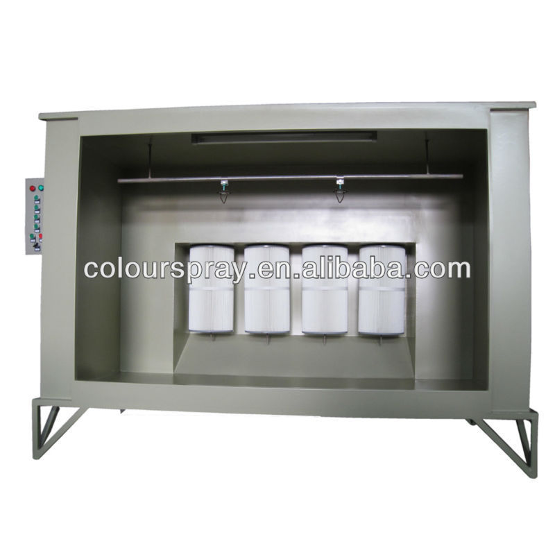 powder coating machine open Spray Booth