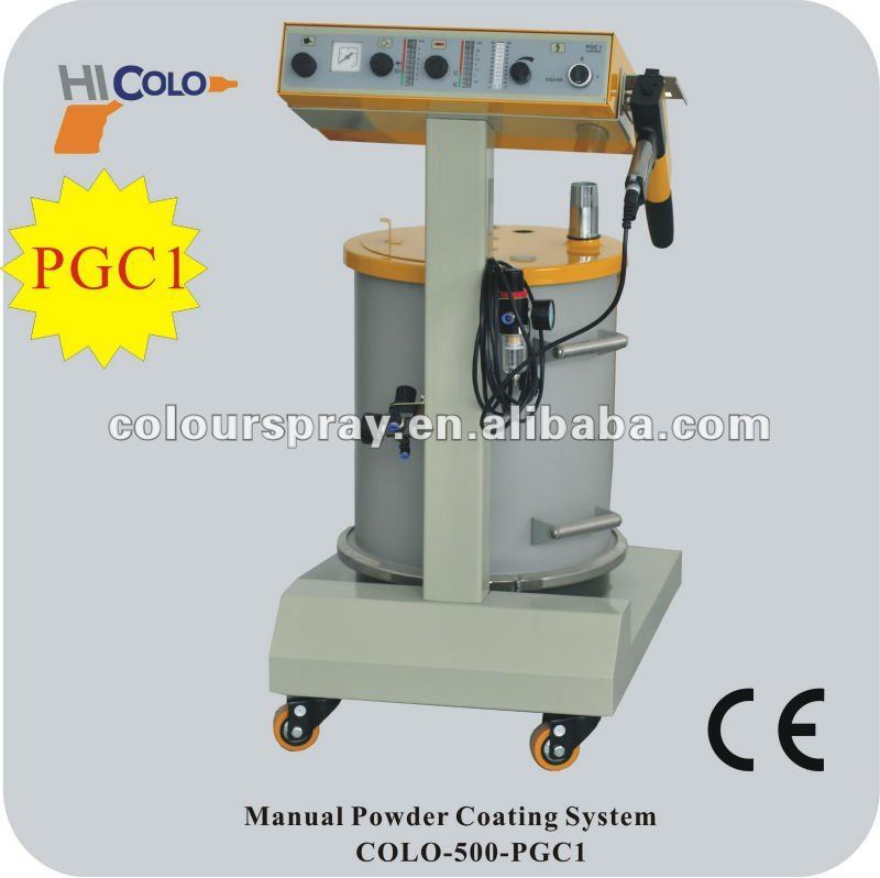 PGC1 electrostatic manual powder coating machine