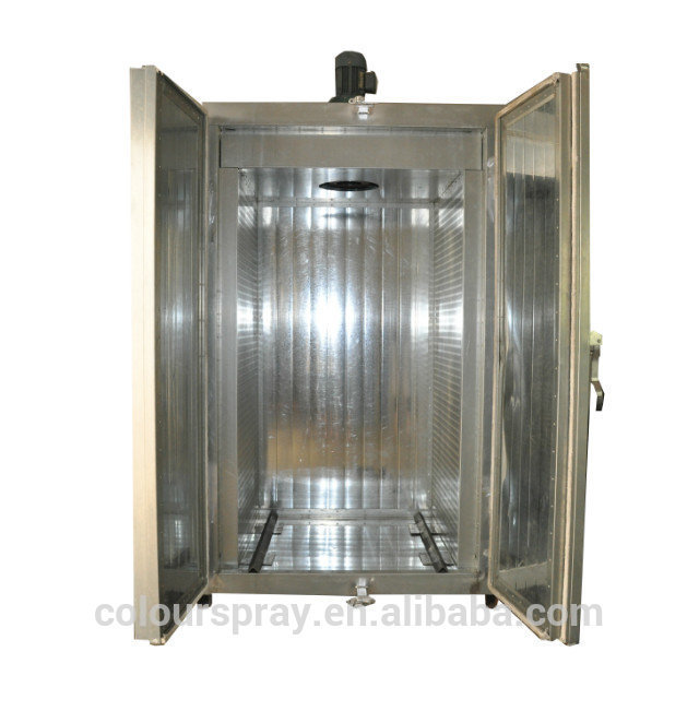 MINI manual powder paint coating curing oven