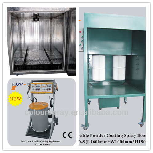 Powder coating walk in spray booth High performance Filter