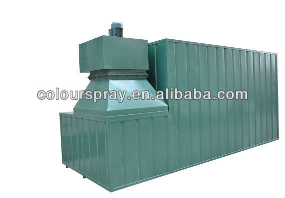 aluminum profiles powder paint coating oven