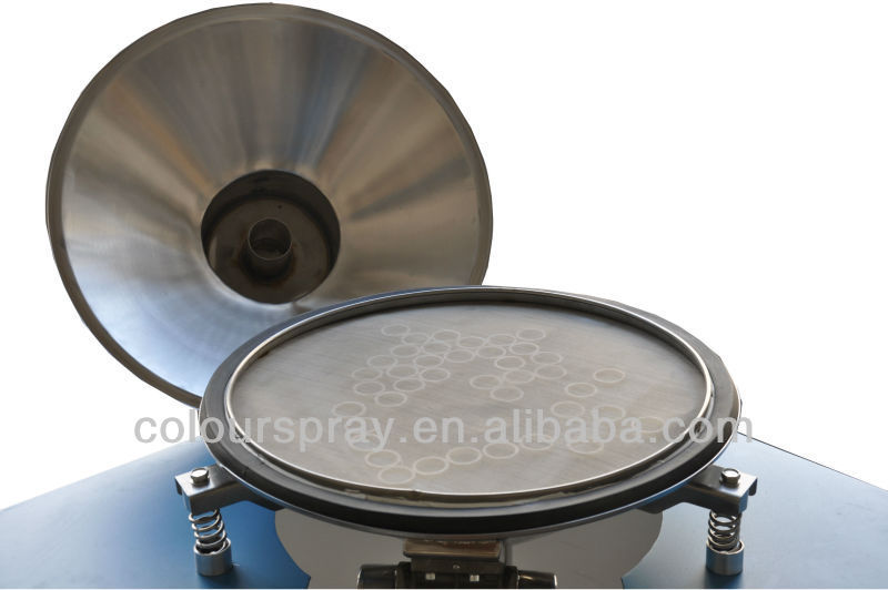 electrostatic powder coating steel sieving machine includ Hopper