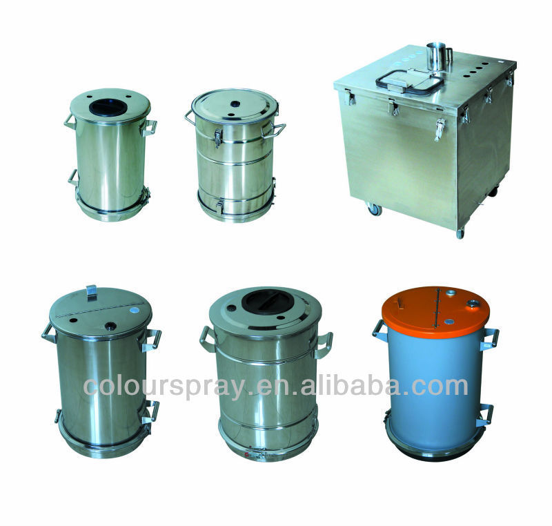 electrostatic powder coating steel sieving machine