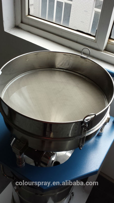 electrostatic powder coating steel sieving machine includ Hopper