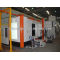 automatic powder coating booth with lifter and electrical control