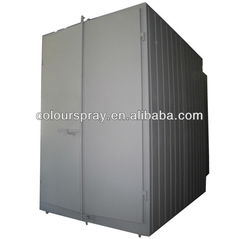 convection powder coating oven