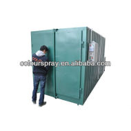 Small powder coating oven