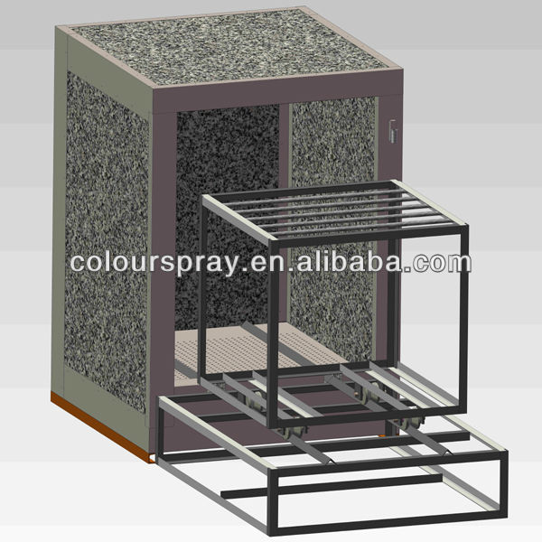 portable electric oven for powder coating