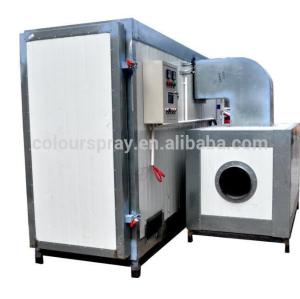 industrial powder coating line electrostatic powder coating oven
