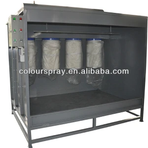electrostatic powder coating spray Filter Booth