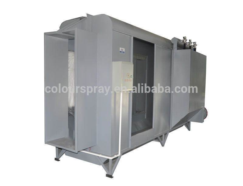 automatic powder paint coating line spray booth