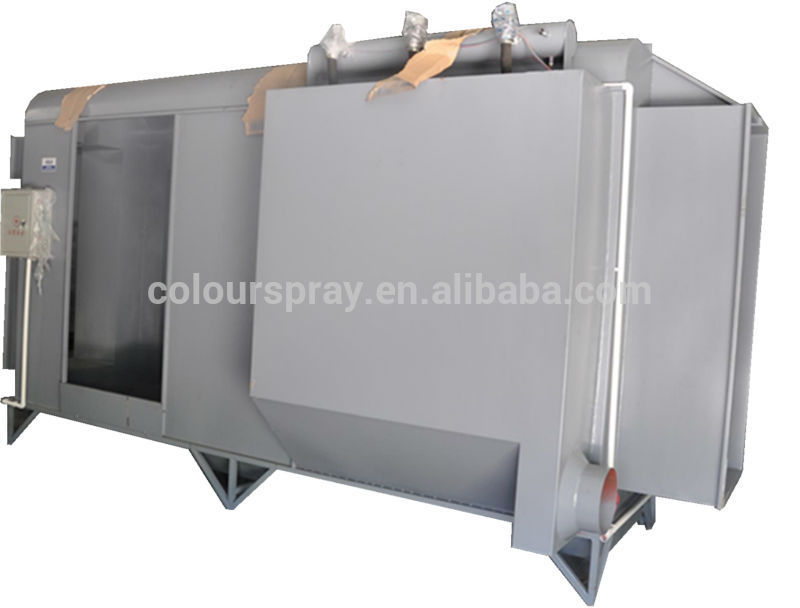 automatic powder paint coating line spray booth
