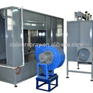 powder painting line small automatic spray booth
