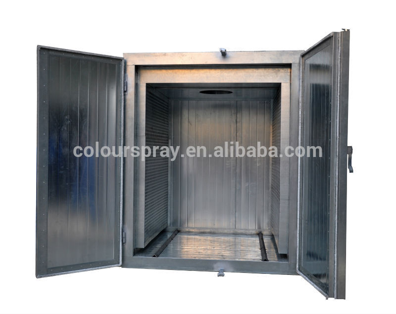 customized powder coating spray booth