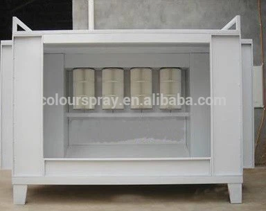 batch powder paint spray booths