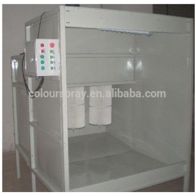 catridge recovery powder coating booth