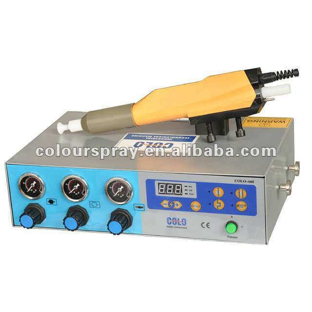 test powder spray gun