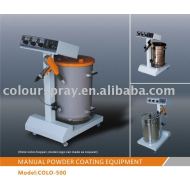 Small powder coating machine