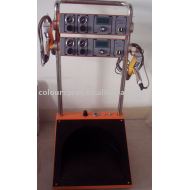 double system powder coating equipment