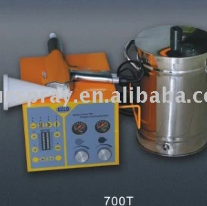 portable electrostatic powder testing gun machine