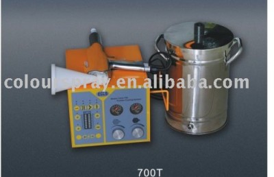 portable electrostatic powder testing gun machine