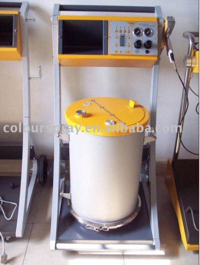 equipment for application of powder coating