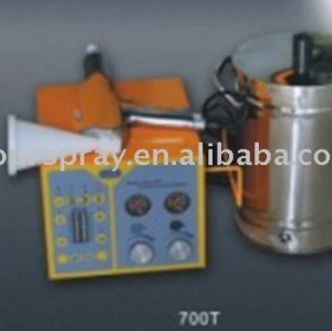 small powder coating unit