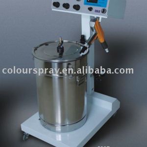 Digital display powder coating machine