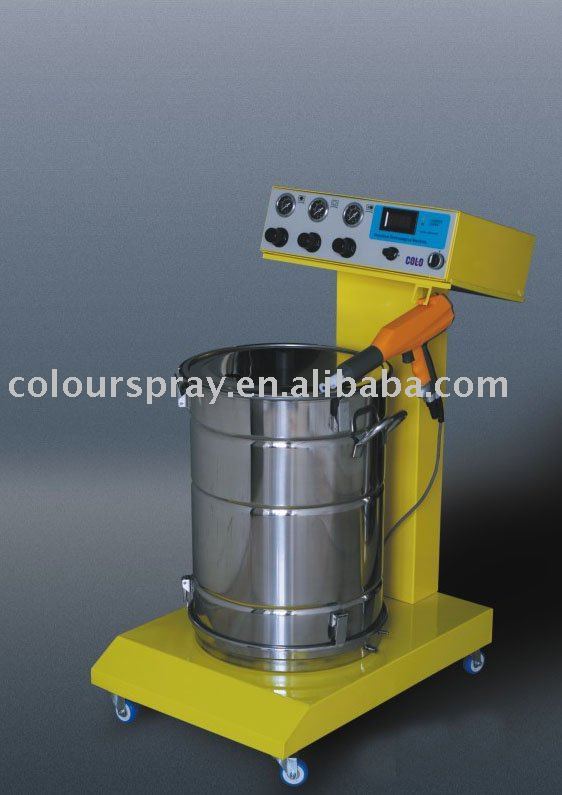 Digital display electrostatic powder coating machine