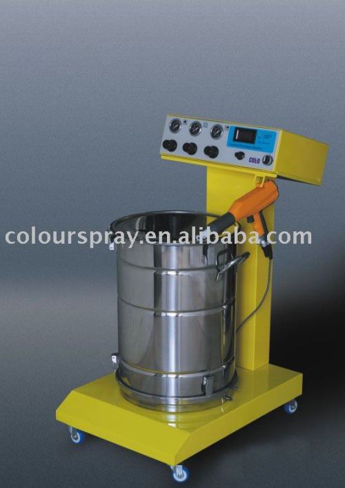 Digital display electrostatic powder coating machine