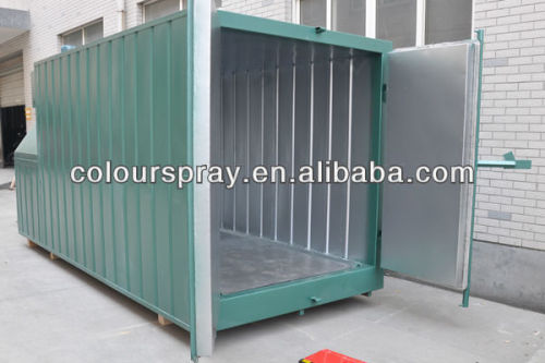 Box powder coating equipment