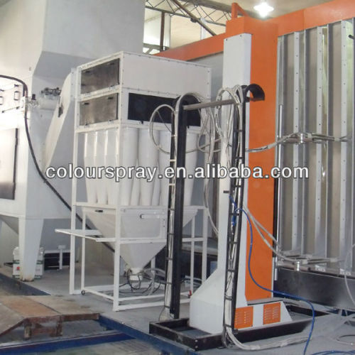 Box powder coating equipment