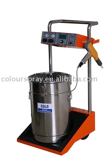 electrostatic powder coating machine for powder line