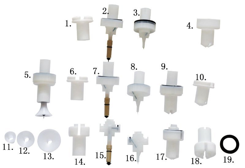 spray gun Flat jet nozzle set CL319350 CL318779 CL318760 CL318744