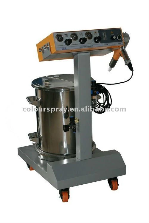 ECONOMICAL manual powder coating machine