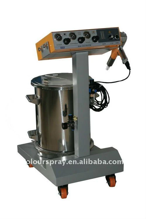 ECONOMICAL manual powder coating machine