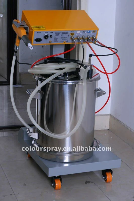 ECONOMICAL manual powder coating machine