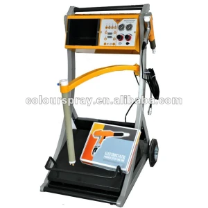 verniciatura manuale a polvere