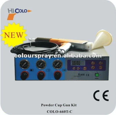 portable electrostatic powder guns