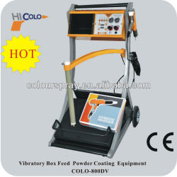 Vibratory Box Feed Unit Powder Coating System